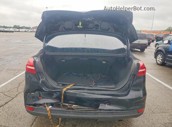 1FADP3E26GL229466 2016 FORD FOCUS Black Widok z tyłu