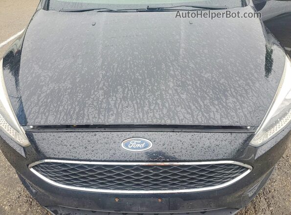 1FADP3E26GL229466 2016 FORD FOCUS Black Widok wnętrza z tyłu