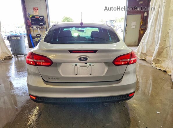 1FADP3E26GL235302 2016 FORD FOCUS Silver Vista trasera