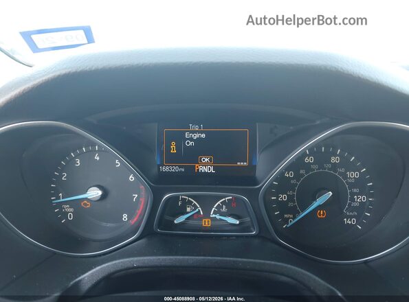 1FADP3E27GL219917 2016 FORD FOCUS Белый Вид задних сидений