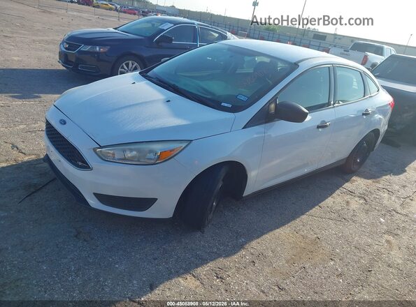 1FADP3E27GL219917 2016 FORD FOCUS Белый Передняя левая четверть