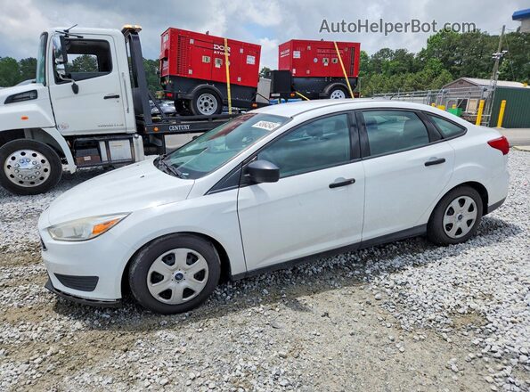 1FADP3E27GL298280 2016 FORD FOCUS Белый Передняя левая четверть