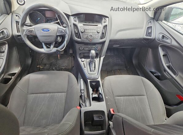 1FADP3E27GL298280 2016 FORD FOCUS Белый Вид панели приборов