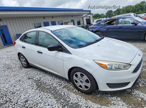 1FADP3E27GL298280 2016 FORD FOCUS Белый Передняя правая четверть