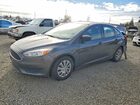 2018 Ford Focus S Gray vin: 1FADP3E27JL323251