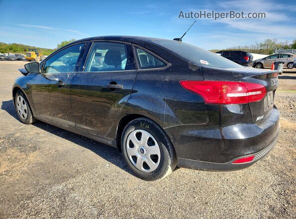 1FADP3E28HL239093 2017 FORD FOCUS Черный Задняя левая четверть