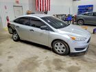 2017 Ford Focus S Silver vin: 1FADP3E29HL244612