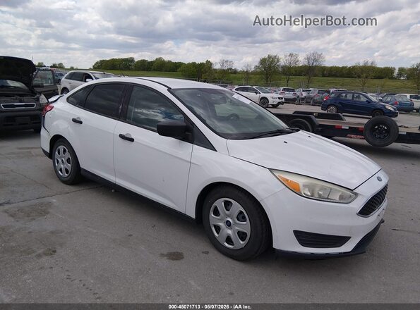 1FADP3E2XGL362179 2016 FORD FOCUS Белый Передняя правая четверть