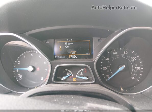 1FADP3E2XGL362179 2016 FORD FOCUS Белый Вид задних сидений