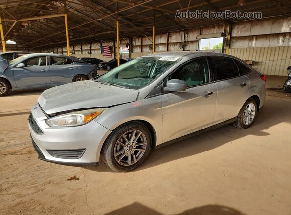1FADP3E2XJL217537 2018 FORD FOCUS Серебряный Передняя левая четверть
