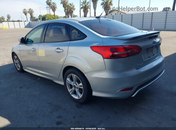 1FADP3F20GL324815 2016 FORD FOCUS Серебряный Задняя левая четверть