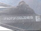 2016 Ford Focus Se Серебряный vin: 1FADP3F20GL324815