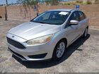 2016 Ford Focus Se Серебряный vin: 1FADP3F20GL346443