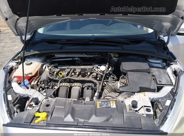 1FADP3F20GL346443 2016 FORD FOCUS Серебряный Вид сзади