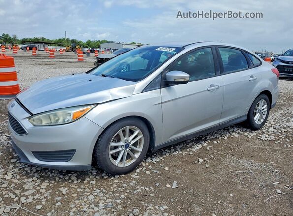 1FADP3F20GL348998 2016 FORD FOCUS Silver Vista tres cuartos delantera izquierda