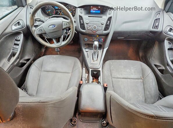 1FADP3F20GL402865 2016 FORD FOCUS Черный Вид панели приборов