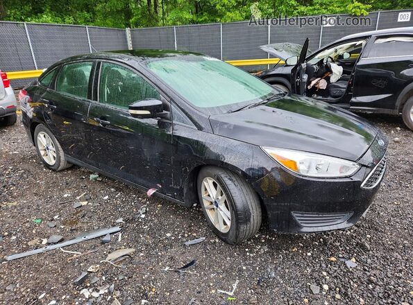 1FADP3F20GL402865 2016 FORD FOCUS Черный Передняя правая четверть