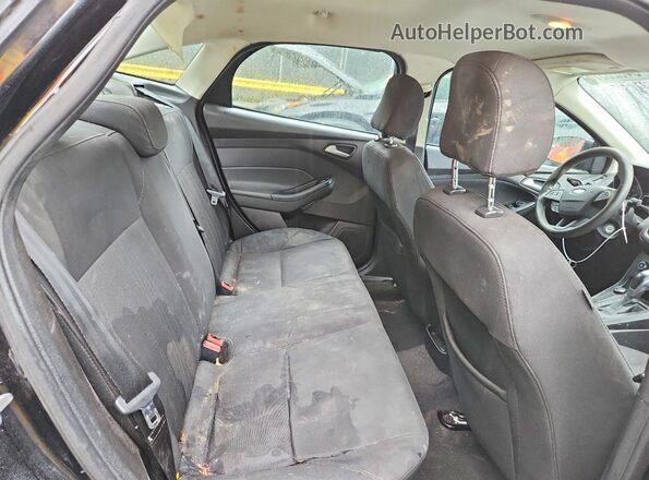 1FADP3F20GL402865 2016 FORD FOCUS Черный Вид задних сидений