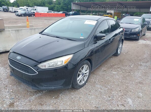 1FADP3F20HL338070 2017 FORD FOCUS Черный Передняя левая четверть