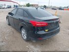 2017 Ford Focus Se Черный vin: 1FADP3F20HL338070