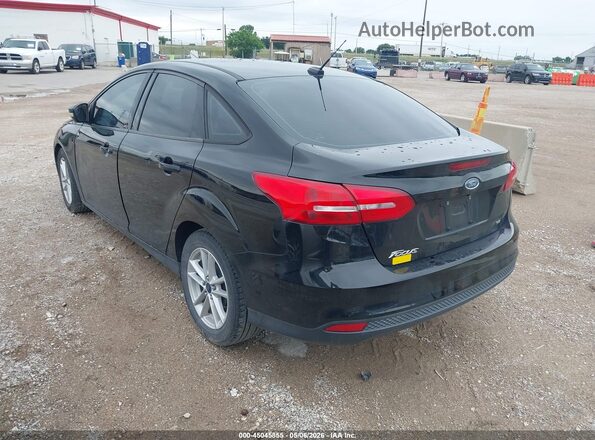1FADP3F20HL338070 2017 FORD FOCUS Черный Задняя левая четверть