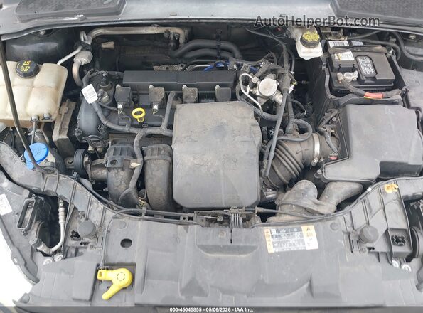 1FADP3F20HL338070 2017 FORD FOCUS Черный Вид сзади