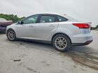 2018 Ford Focus Se Silver vin: 1FADP3F20JL234071
