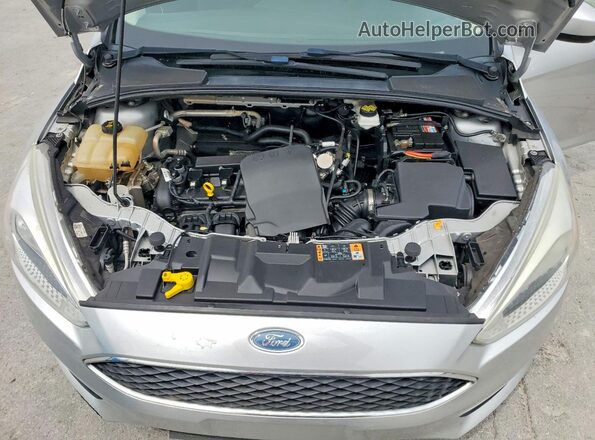 1FADP3F20JL234071 2018 FORD FOCUS Silver Widok wnętrza z tyłu