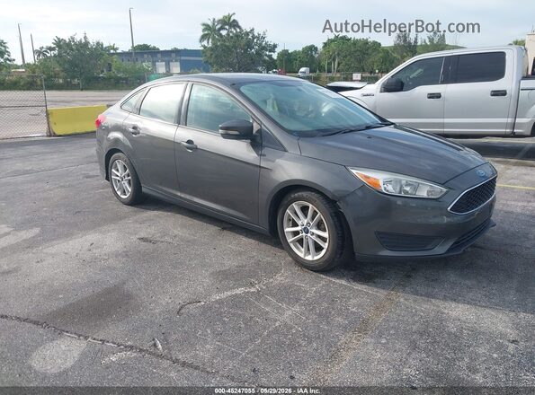 1FADP3F21GL235240 2016 FORD FOCUS Серый Передняя правая четверть