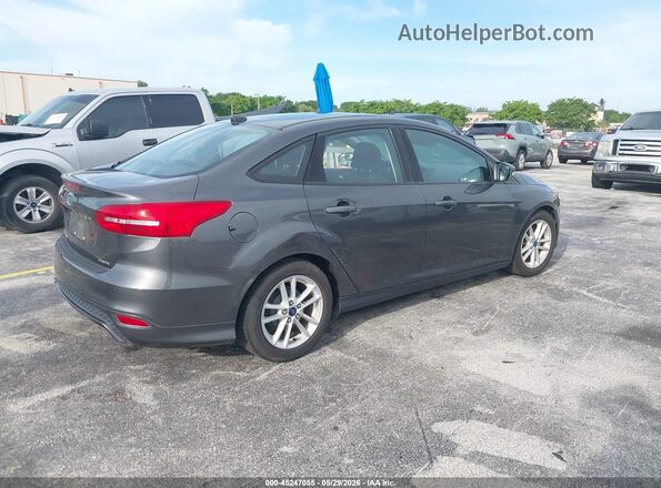 1FADP3F21GL235240 2016 FORD FOCUS Серый Задняя правая четверть