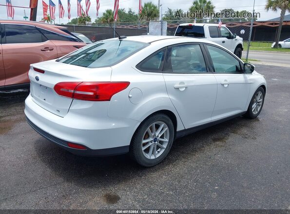 1FADP3F21GL280632 2016 FORD FOCUS Белый Задняя правая четверть