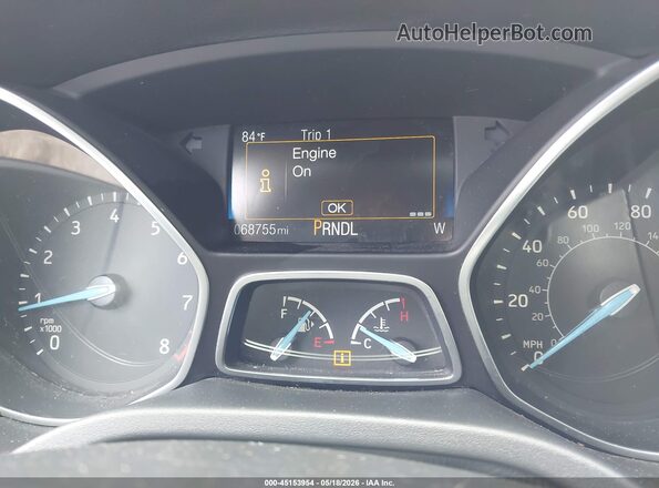 1FADP3F21GL280632 2016 FORD FOCUS Белый Вид задних сидений