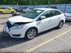 2016 Ford Focus Se White vin: 1FADP3F21GL294806