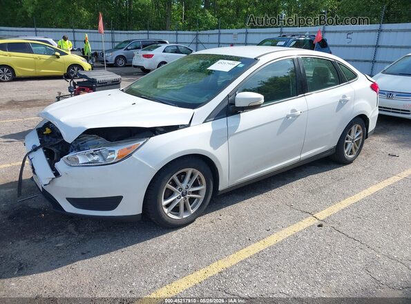 1FADP3F21GL294806 2016 FORD FOCUS White Front left