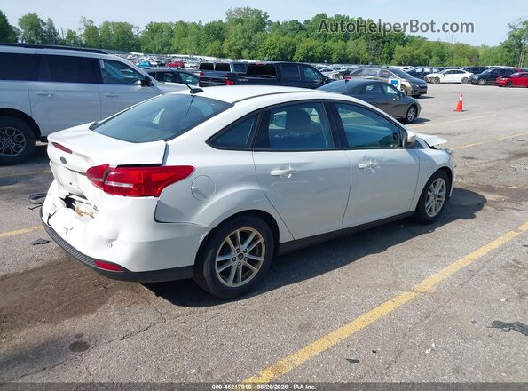 1FADP3F21GL294806 2016 FORD FOCUS White Rear right
