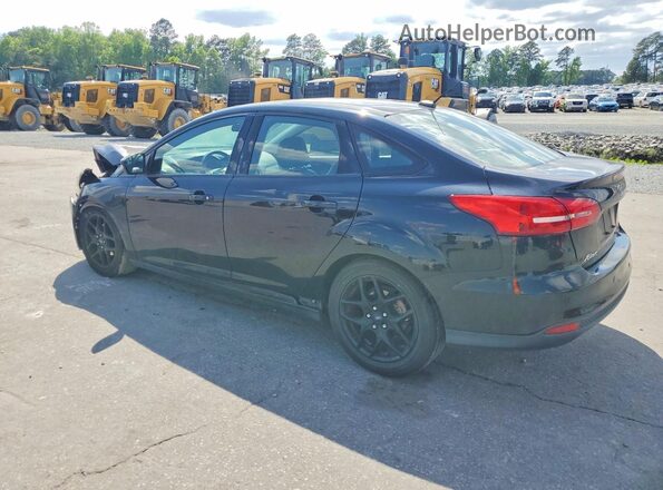 1FADP3F21GL307487 2016 FORD FOCUS Black Rear left