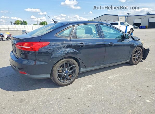 1FADP3F21GL307487 2016 FORD FOCUS Black Rear right