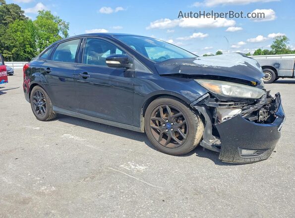1FADP3F21GL307487 2016 FORD FOCUS Black Front right