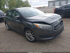 2016 Ford Focus Se Gray vin: 1FADP3F21GL335404