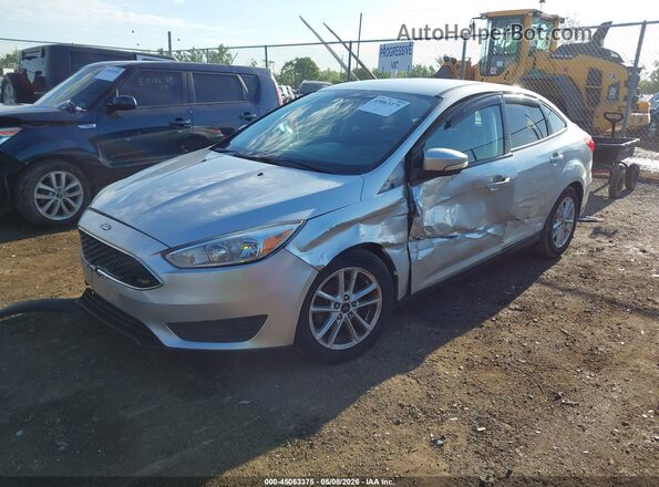 1FADP3F21GL377944 2016 FORD FOCUS Серебряный Передняя левая четверть