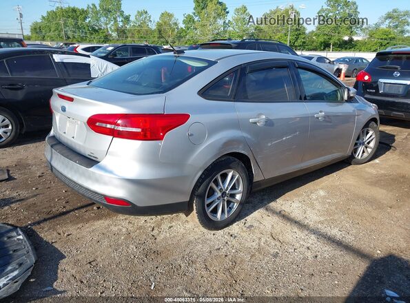 1FADP3F21GL377944 2016 FORD FOCUS Серебряный Задняя правая четверть