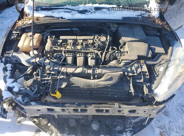 1FADP3F21GL393979 2016 FORD FOCUS Черный Вид задней части салона