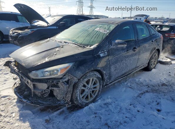 1FADP3F21GL393979 2016 FORD FOCUS Черный Передняя левая четверть