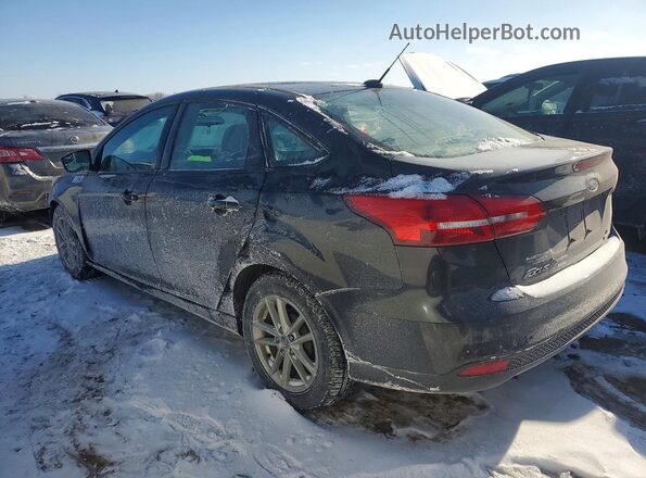 1FADP3F21GL393979 2016 FORD FOCUS Черный Задняя левая четверть