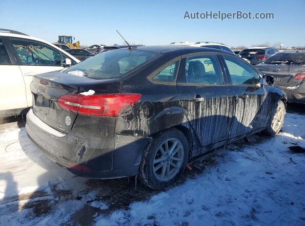 1FADP3F21GL393979 2016 FORD FOCUS Черный Задняя правая четверть