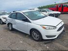 2016 Ford Focus Se White vin: 1FADP3F21GL396946
