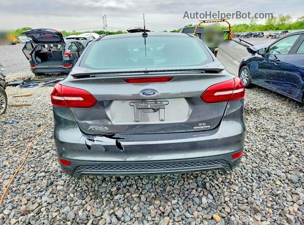 1FADP3F21GL403135 2016 FORD FOCUS Серый Вид сзади