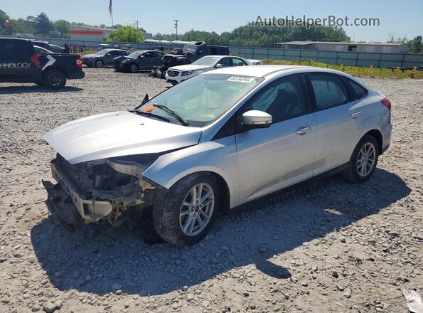 1FADP3F21HL224305 2017 FORD FOCUS Серебряный Передняя левая четверть