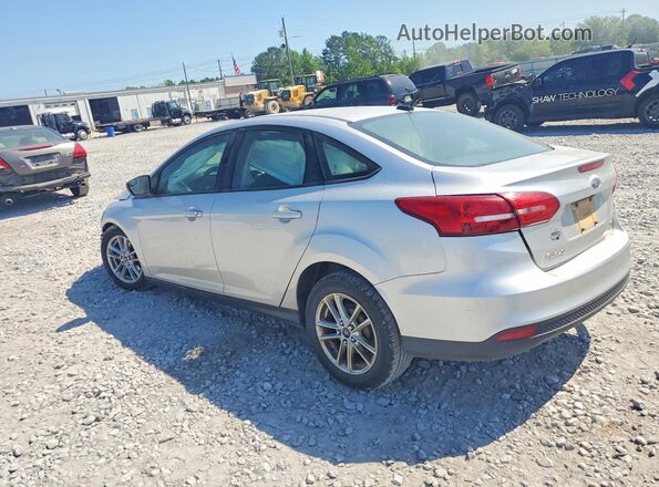 1FADP3F21HL224305 2017 FORD FOCUS Серебряный Задняя левая четверть