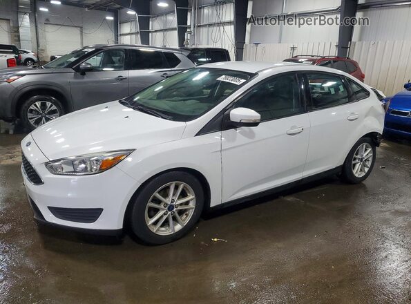 1FADP3F21HL324680 2017 FORD FOCUS White წინა მარცხენა ხედი სამი მეოთხედიდან